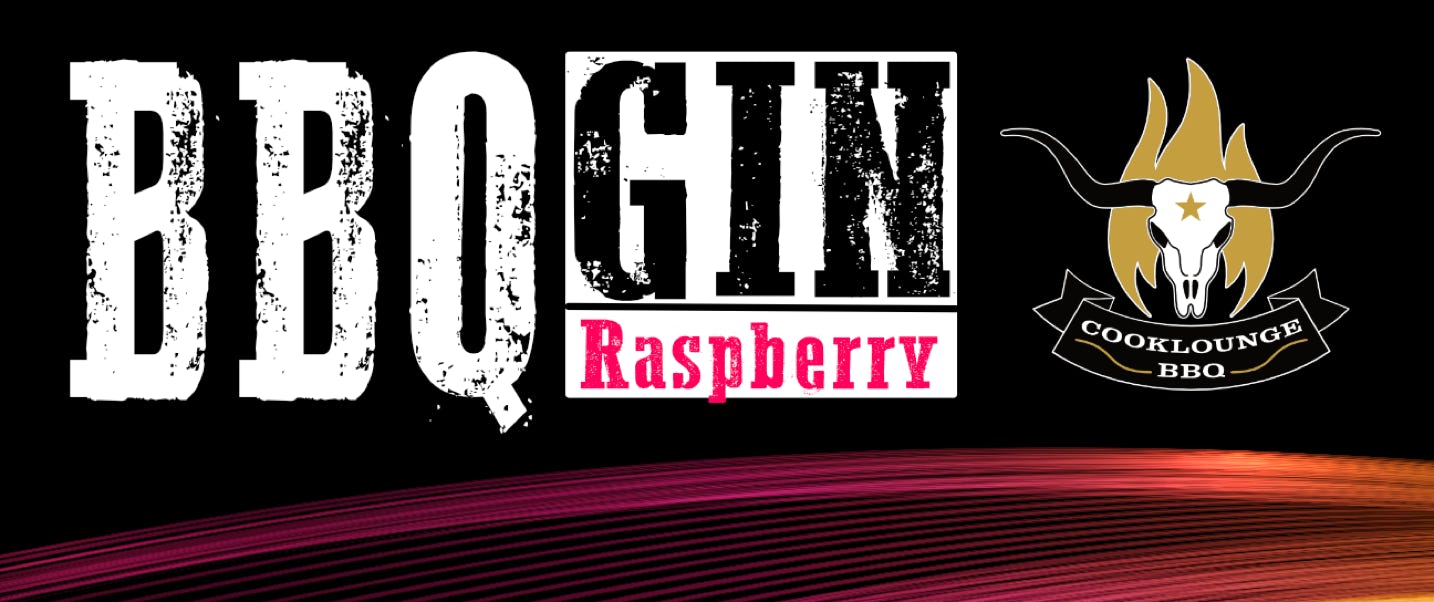 BBQ GIN Raspberry, BBQ Gin, Gin, 